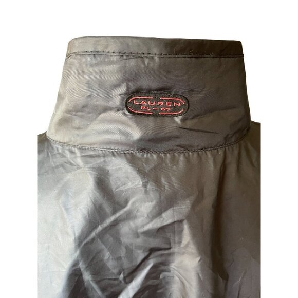 Lauren Ralph Lauren Women's Windbreaker Jacket Plus Size 2X Black Mesh Lining - Picture 6 of 13